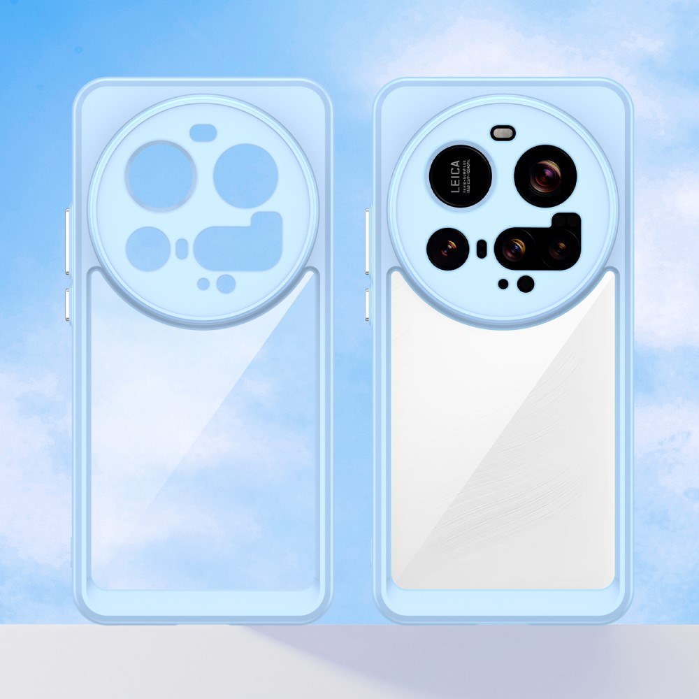 EIDERWOOD Xiaomi 15 Ultra Hybrid Plast Skal - Genomskinlig / Blå