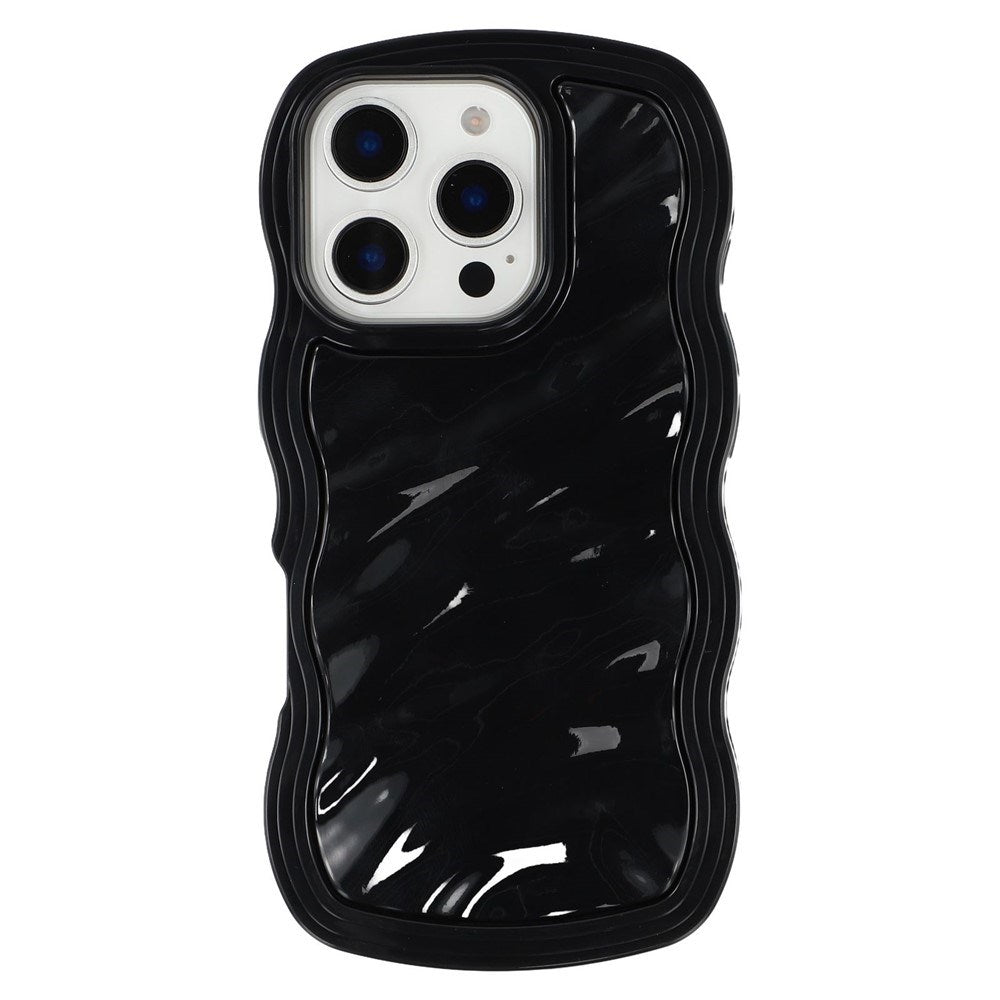 iPhone 16 Pro Max EIDERWOOD Hybrid Plast Wavy Skal – Svart