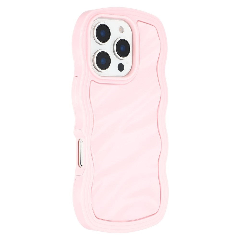 iPhone 16 Pro Max EIDERWOOD Hybrid Plast Wavy Skal – Rosa