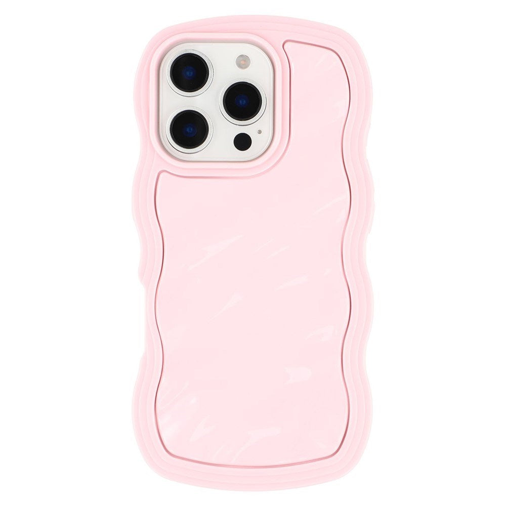 iPhone 16 Pro Max EIDERWOOD Hybrid Plast Wavy Skal – Rosa