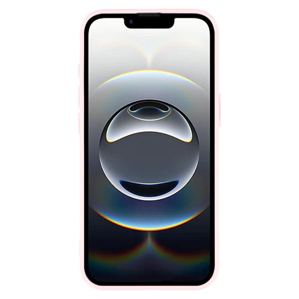 EIDERWOOD IPhone 16e Flexibelt Plast Skal med Glitter - Rosa