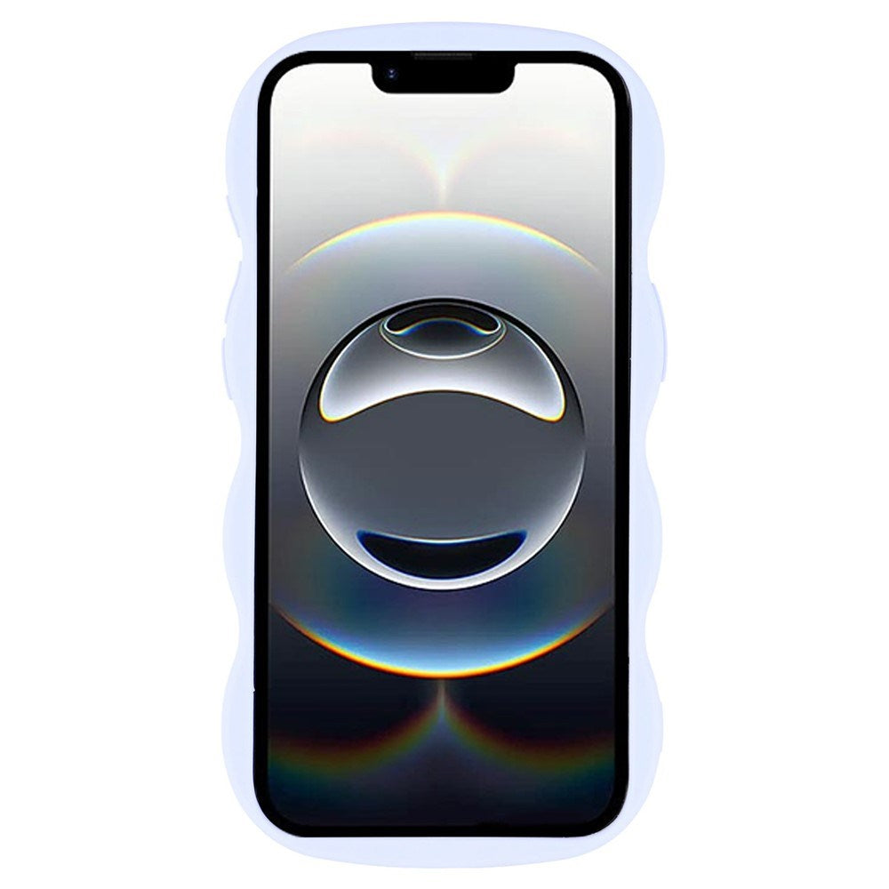 iPhone 17e / 16e EIDERWOOD Flexibelt Plast Wavy Skal - Lila