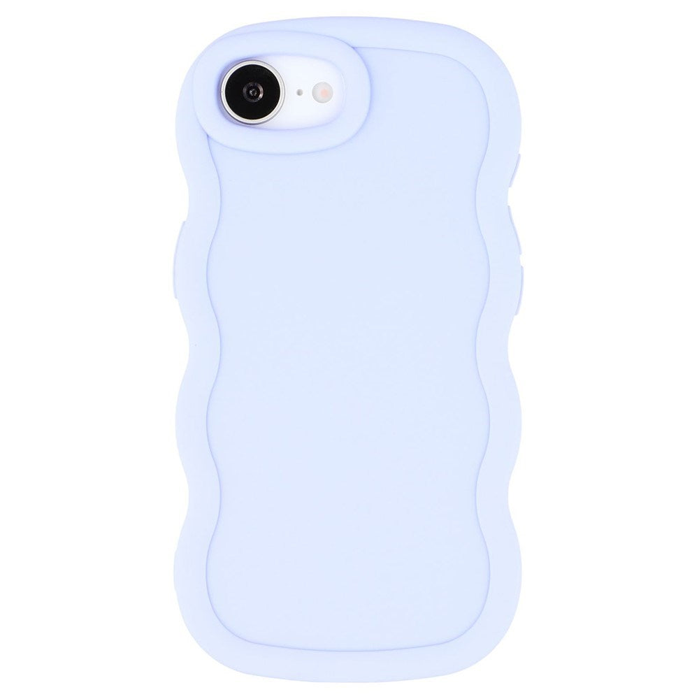 iPhone 17e / 16e EIDERWOOD Flexibelt Plast Wavy Skal - Lila