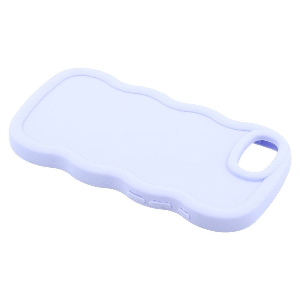 iPhone 17e / 16e EIDERWOOD Flexibelt Plast Wavy Skal - Lila