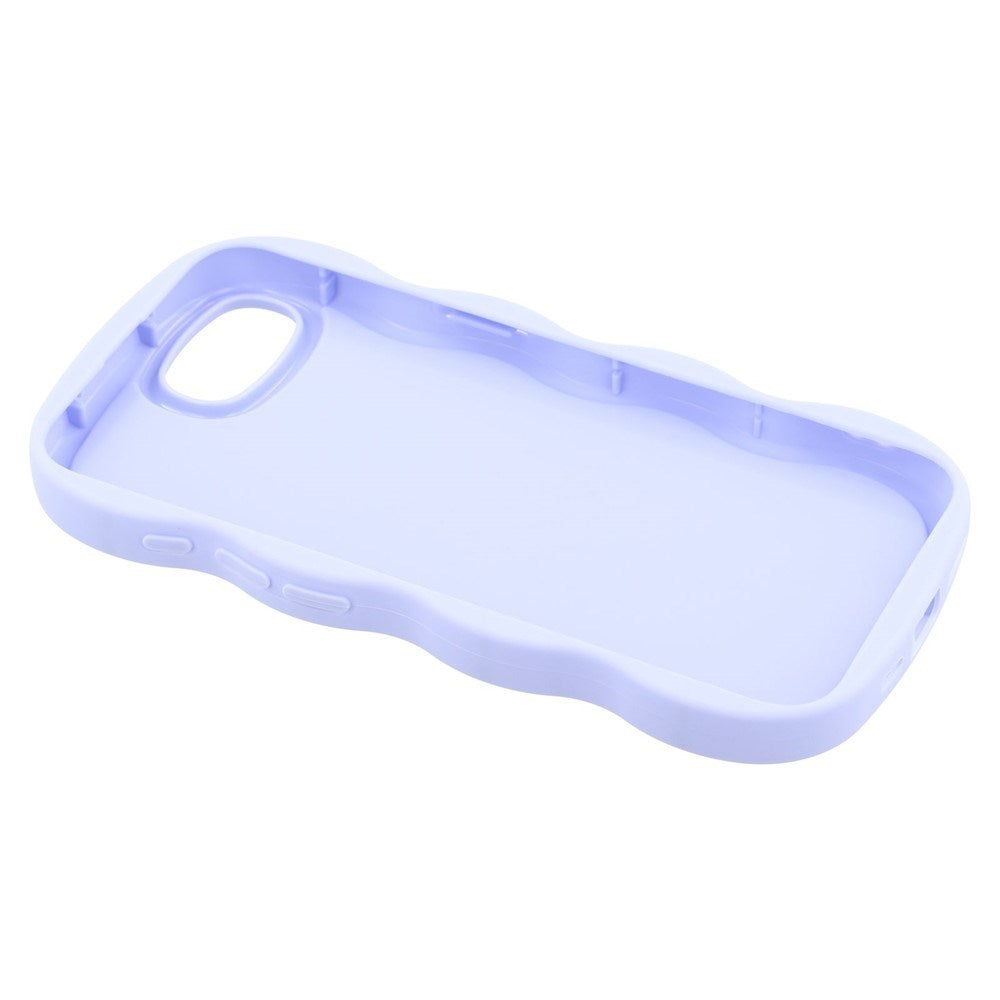 iPhone 17e / 16e EIDERWOOD Flexibelt Plast Wavy Skal - Lila