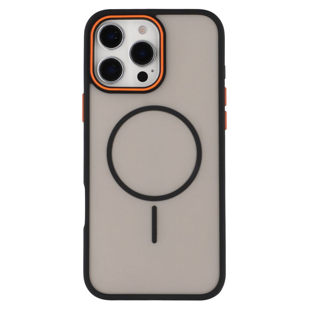 EIDERWOOD iPhone 16 Pro Matt Hybrid Plast Skal - MagSafe Kompatibel - Svart