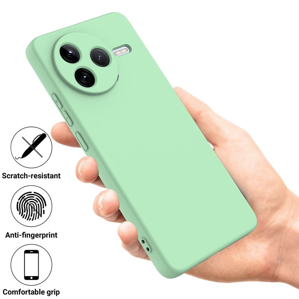 Xiaomi Poco F7 Pro EIDERWOOD Silikon Skal m. Rem - Grön