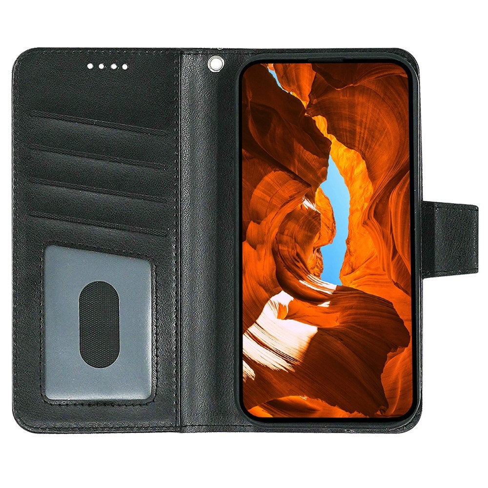 EIDERWOOD Xiaomi 15 Ultra Konstläder Flip Fodral - Svart