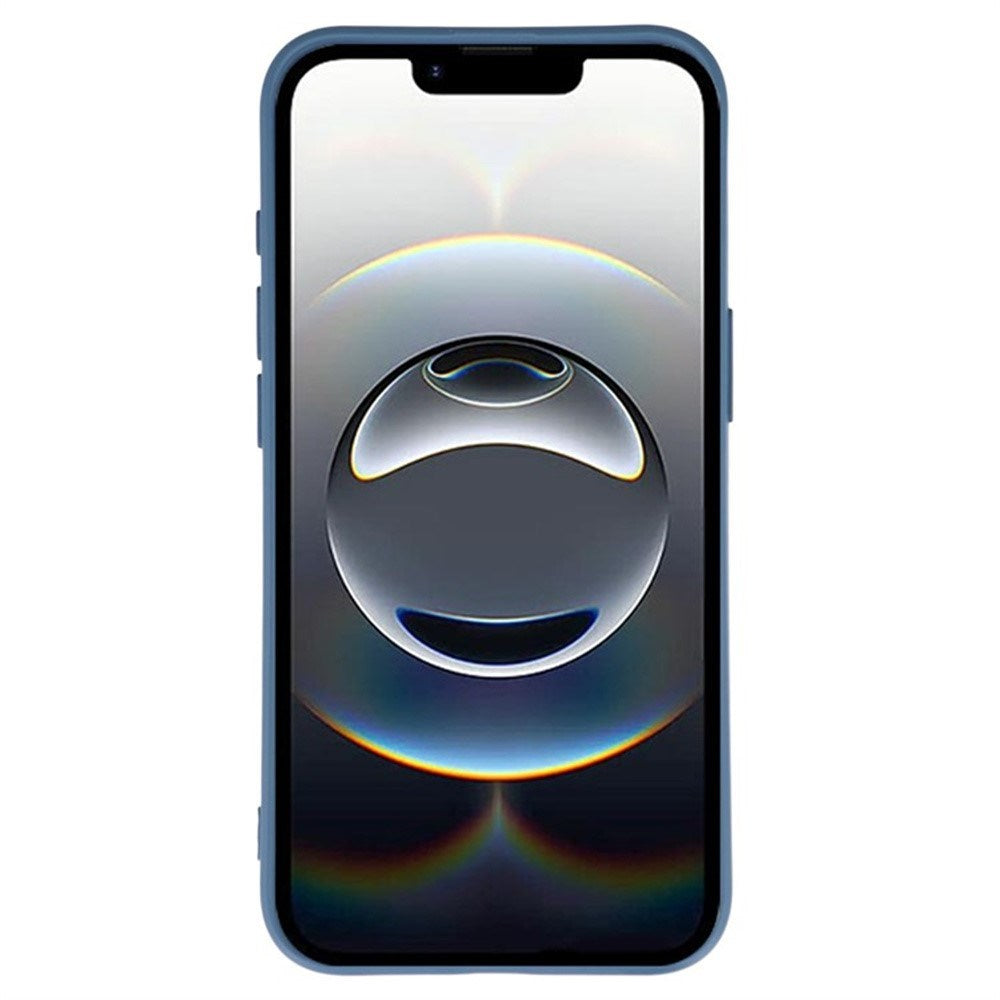 iPhone 16e Skyddsset med Flexibelt Plast Skal & Skärmskydd - Blå