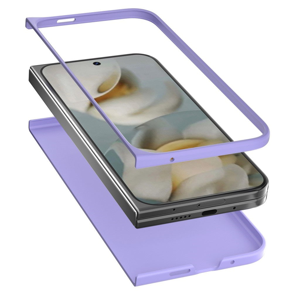 EIDERWOOD Google Pixel 10 Pro Fold Matt Hård Plast Skal - Lila