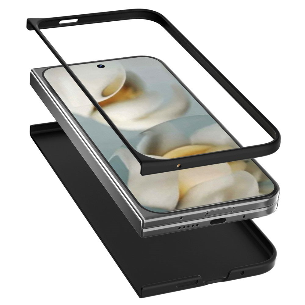 EIDERWOOD Google Pixel 10 Pro Fold Matt Hård Plast Skal - Svart