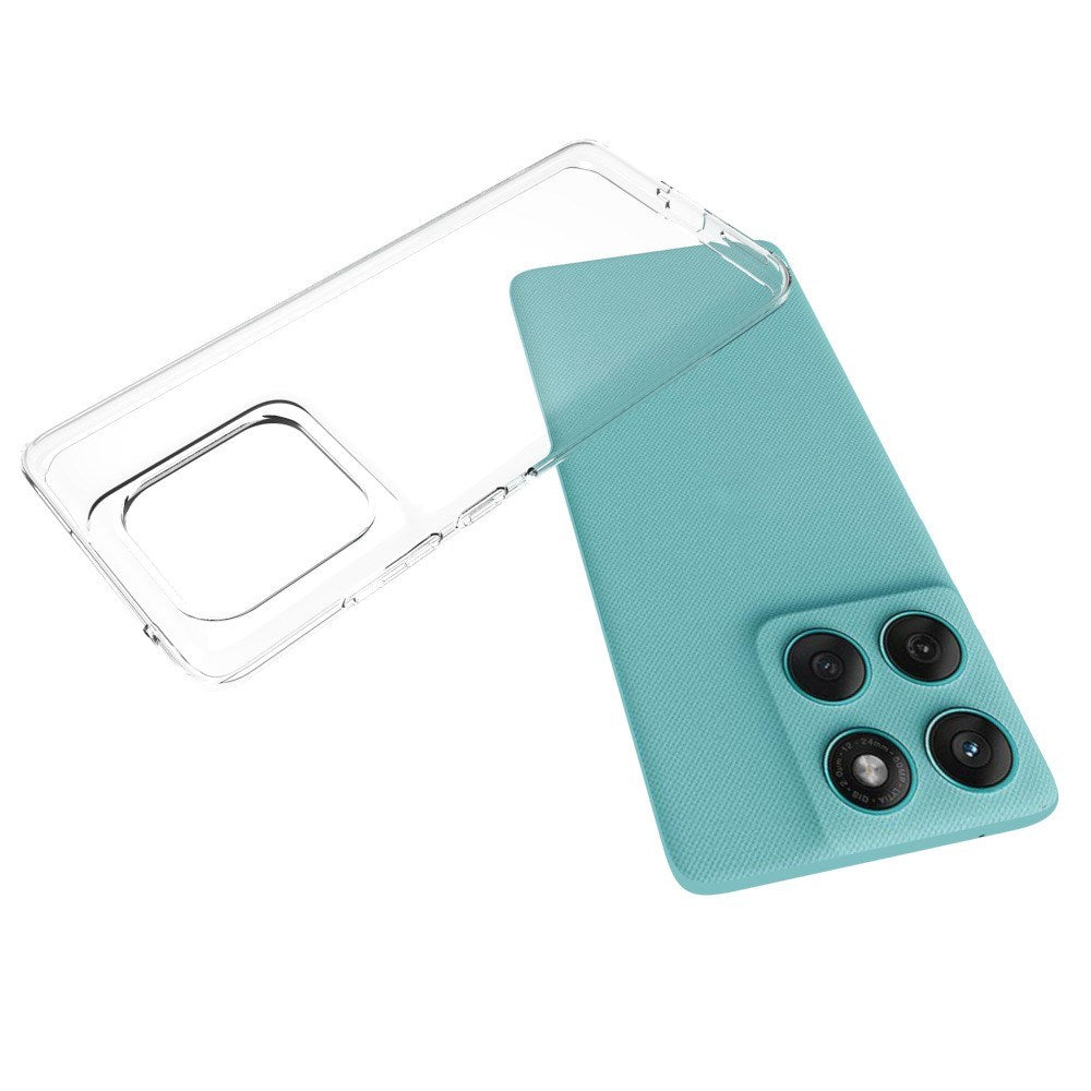 EIDERWOOD Motorola Edge 60 Fusion Flexibelt Plast Skal - Transparent