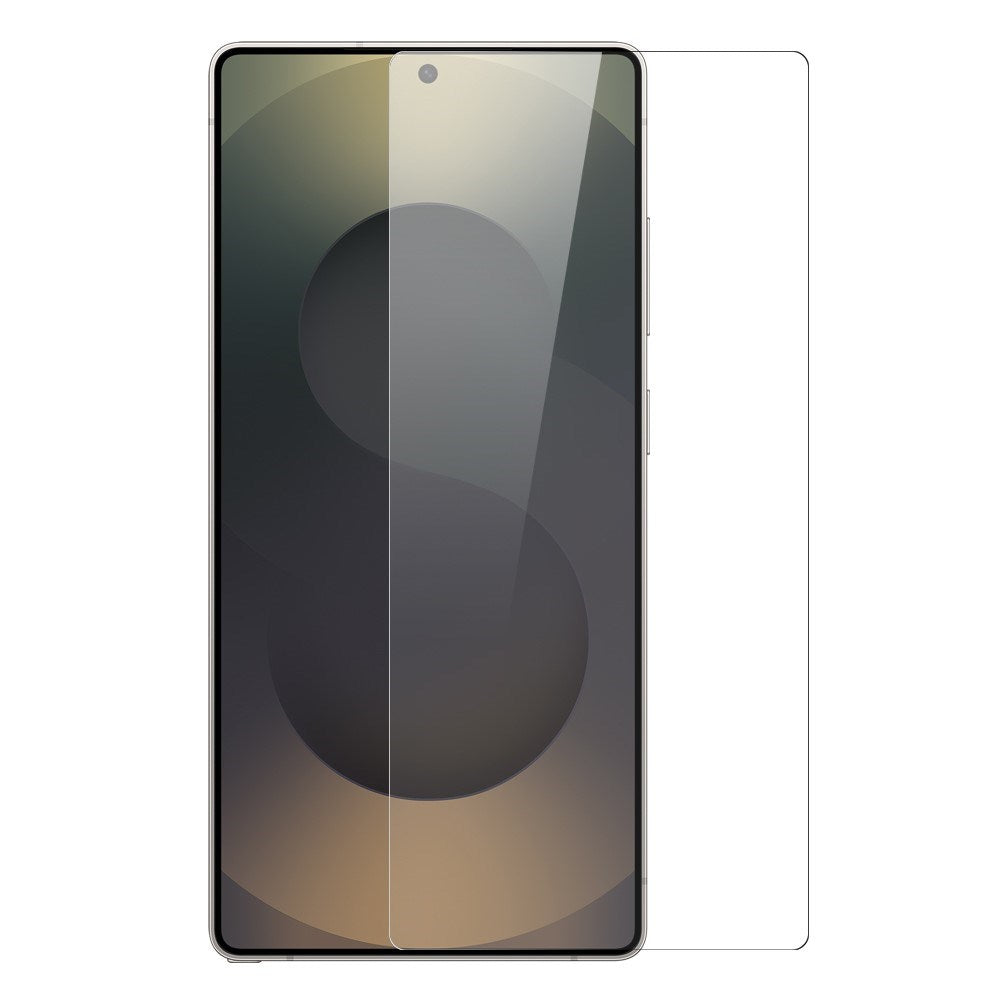 NORTHJO Samsung Galaxy S25 Ultra 2-i-1 Skyddspaket med Stötabsorberande Flexibelt Plast Skal & Härdat Skärmskyddsglas - Genomskinlig