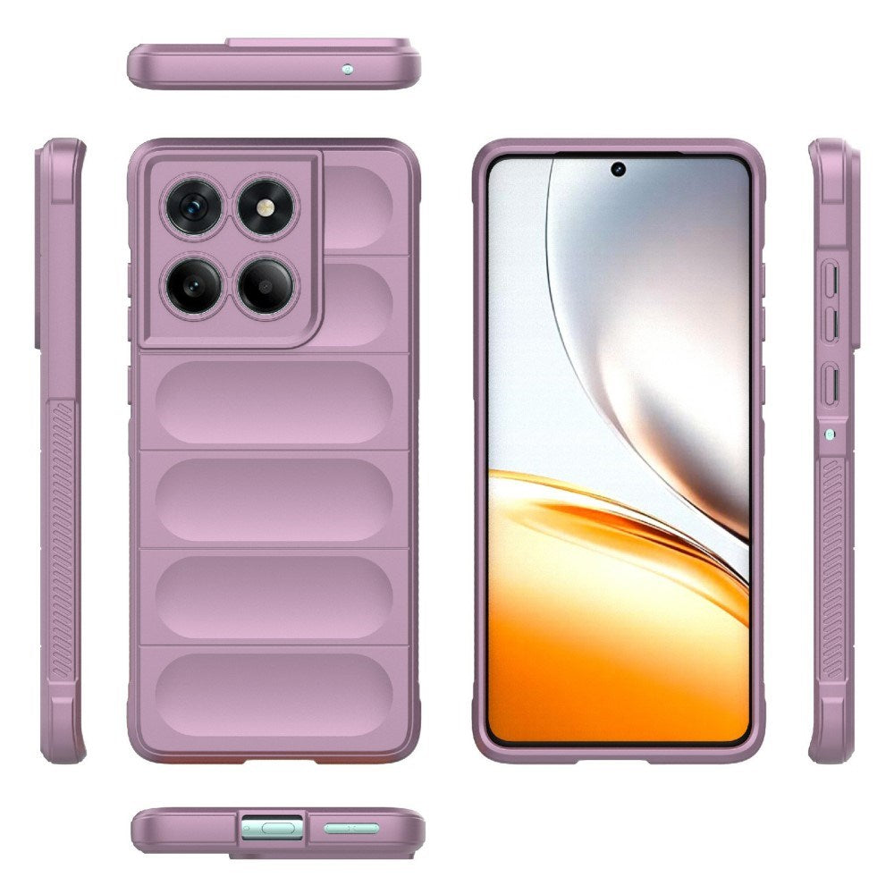 EIDERWOOD Motorola Edge 60 Fusion Flexibelt Plast Skal - Lila