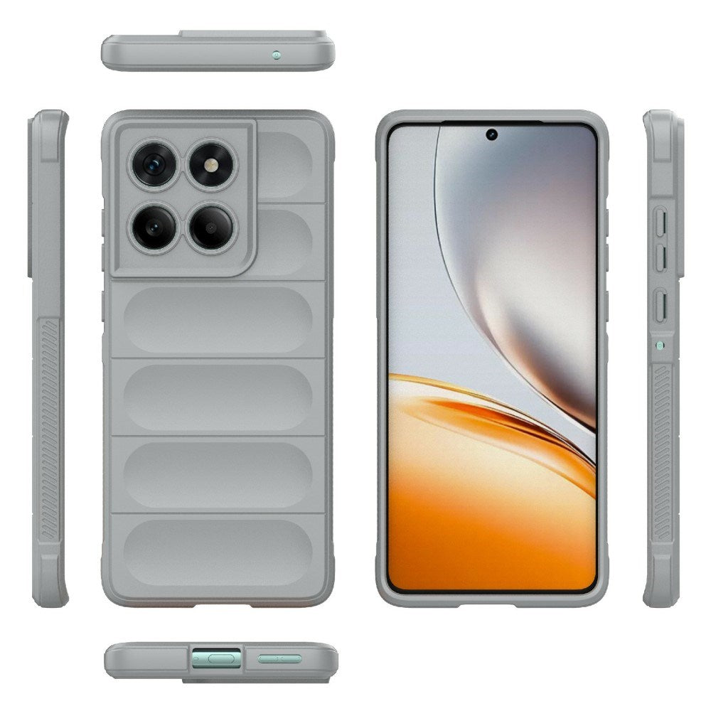 EIDERWOOD Motorola Edge 60 Fusion Flexibelt Plast Skal - Ljusgrå