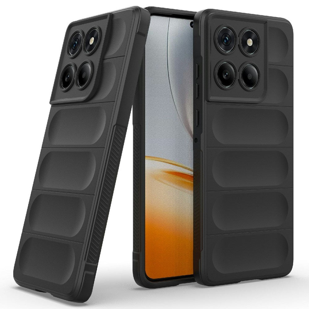 EIDERWOOD Motorola Edge 60 Fusion Flexibelt Plast Skal - Svart