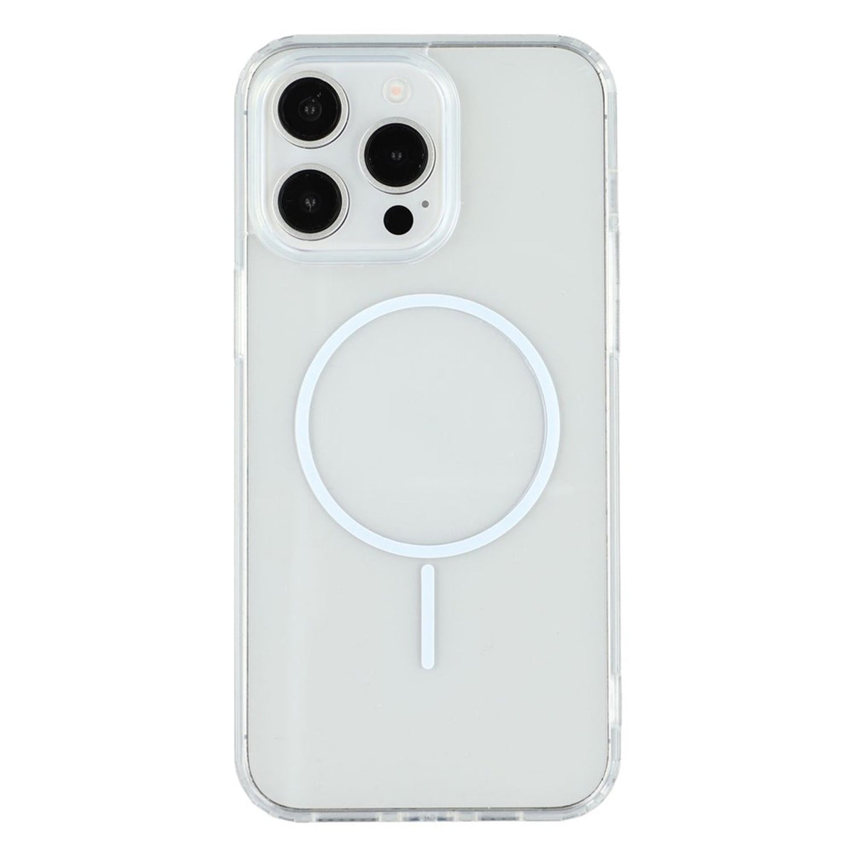 iPhone 15 Pro Max EIDERWOOD Hybrid Plast Skal - MagSafe Kompatibel - Transparent / Vit
