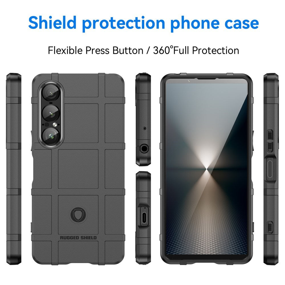 EIDERWOOD Sony Xperia 1 VII Rugged Shield Hantverkar Skal - Svart