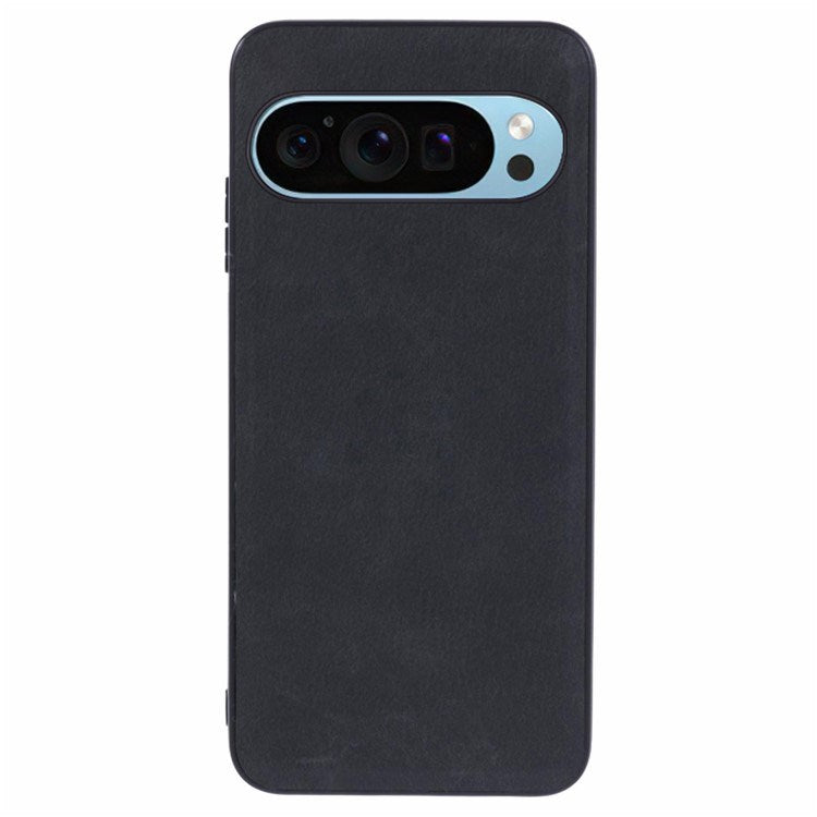 EIDERWOOD Google Pixel 10 / 10 Pro Konstläderbelagd Plast Skal - Svart