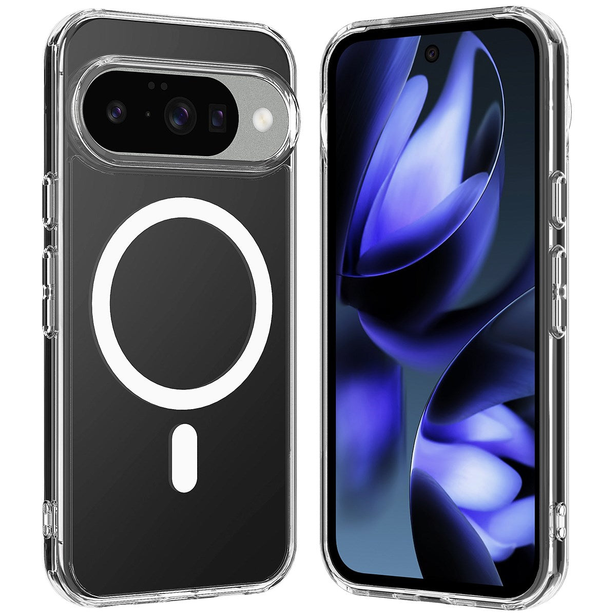 EIDERWOOD Google Pixel 10 Hybrid Plast Skal - MagSafe Kompatibel - Genomskinlig