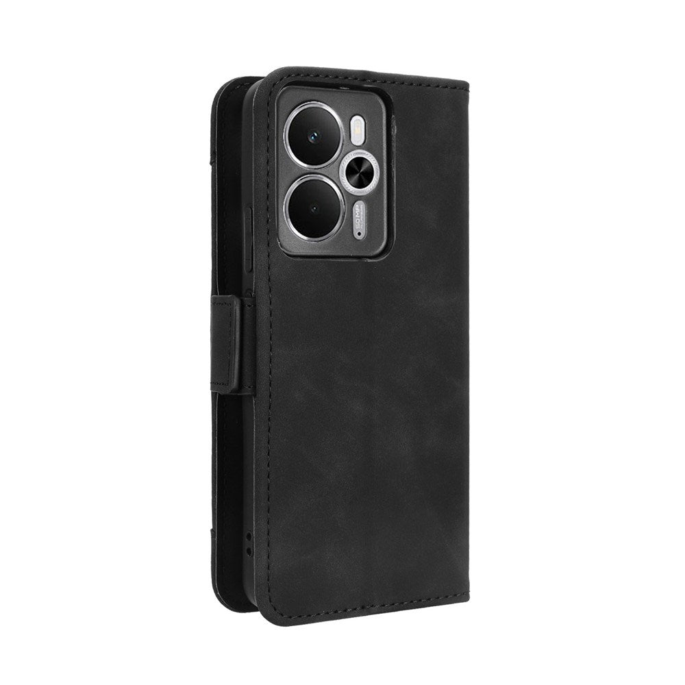 Realme 14 (5G) / 14T (5G) EIDERWOOD Konstläder Fodral m. Korthållare – Svart