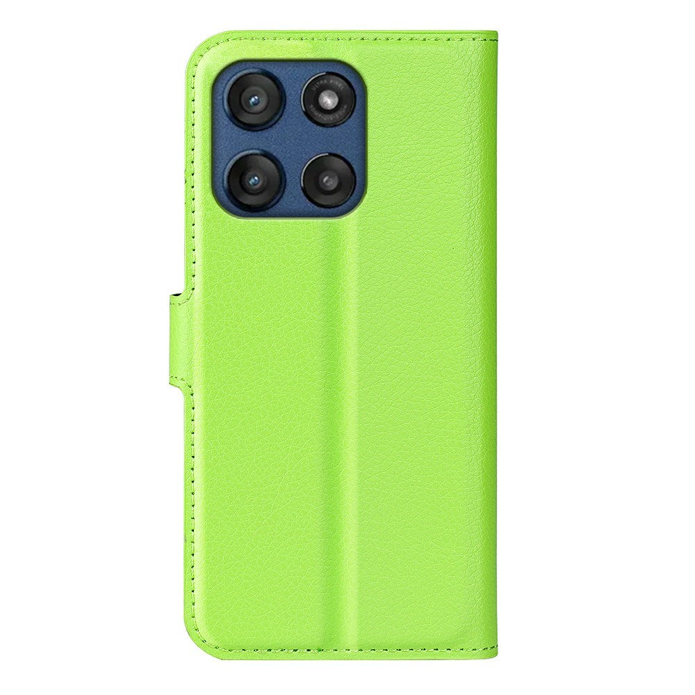 Motorola Moto G Stylus 5G (2025) EIDERWOOD Konstläder Flip Fodral med Korthållare & Ställfunktion - Grön