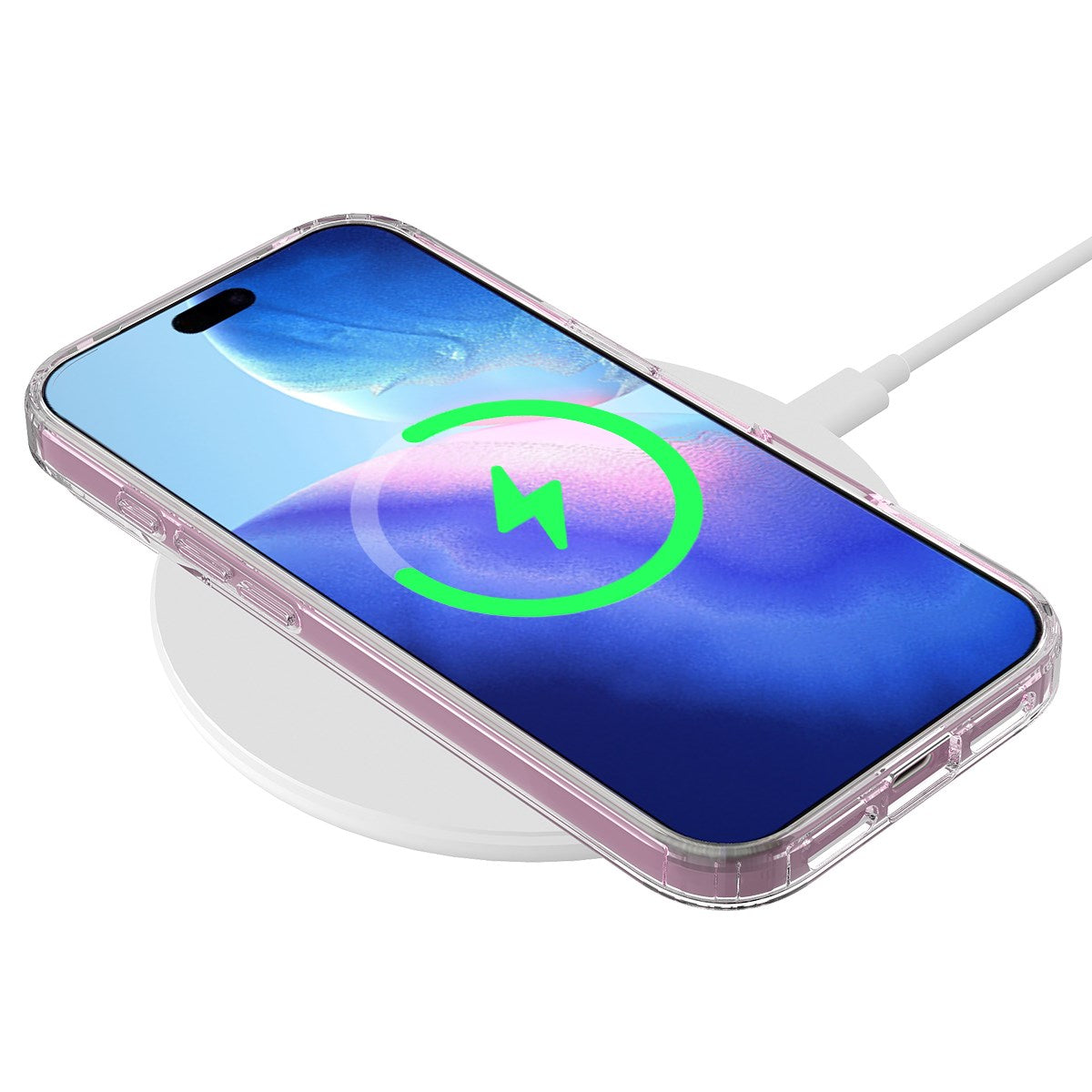 EIDERWOOD iPhone 17 Pro Hybrid Plast Skal - MagSafe Kompatibel - Genomskinlig