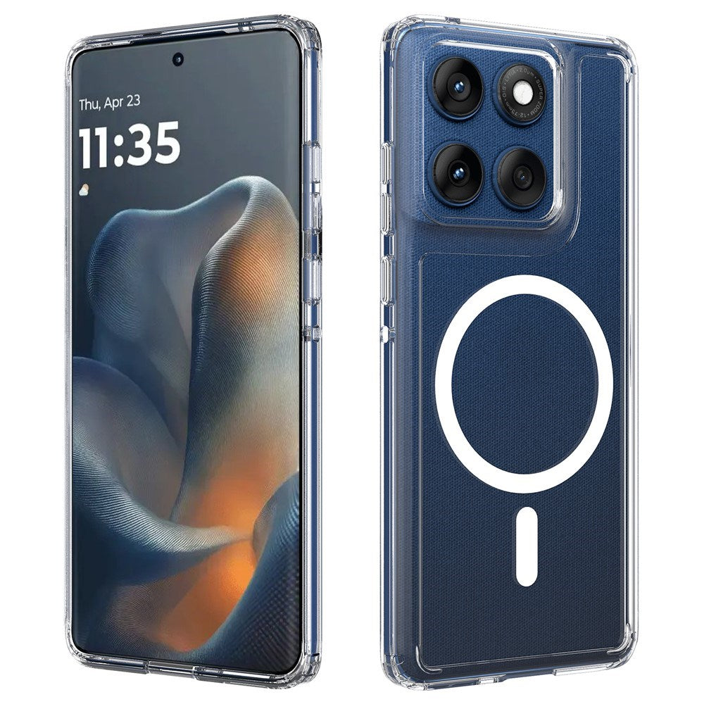 EIDERWOOD Motorola Edge 60s / Edge 60 Fusion / Edge 60 MagSafe-skal - Genomskinlig