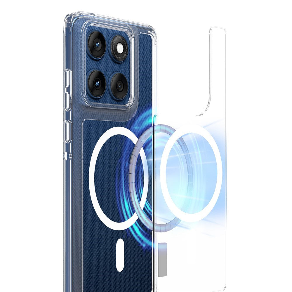 EIDERWOOD Motorola Edge 60s / Edge 60 Fusion / Edge 60 MagSafe-skal - Genomskinlig