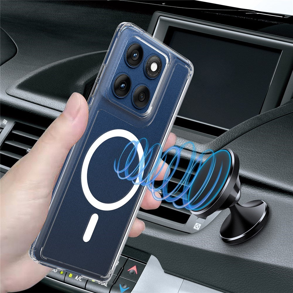 EIDERWOOD Motorola Edge 60s / Edge 60 Fusion / Edge 60 MagSafe-skal - Genomskinlig