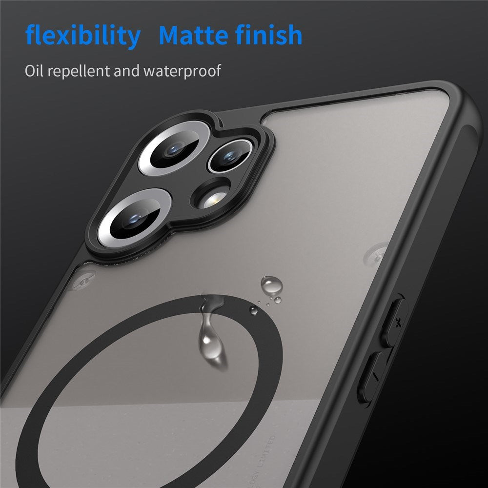 Nothing CMF Phone 2 Pro EIDERWOOD Hybrid Plast Skal - MagSafe Kompatibel - Svart