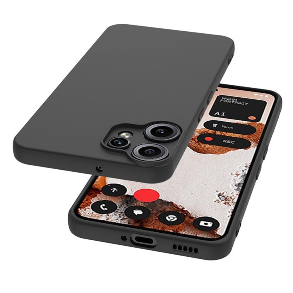 Nothing CMF Phone 2 Pro EIDERWOOD Matt Flexibelt Plast Skal - Svart