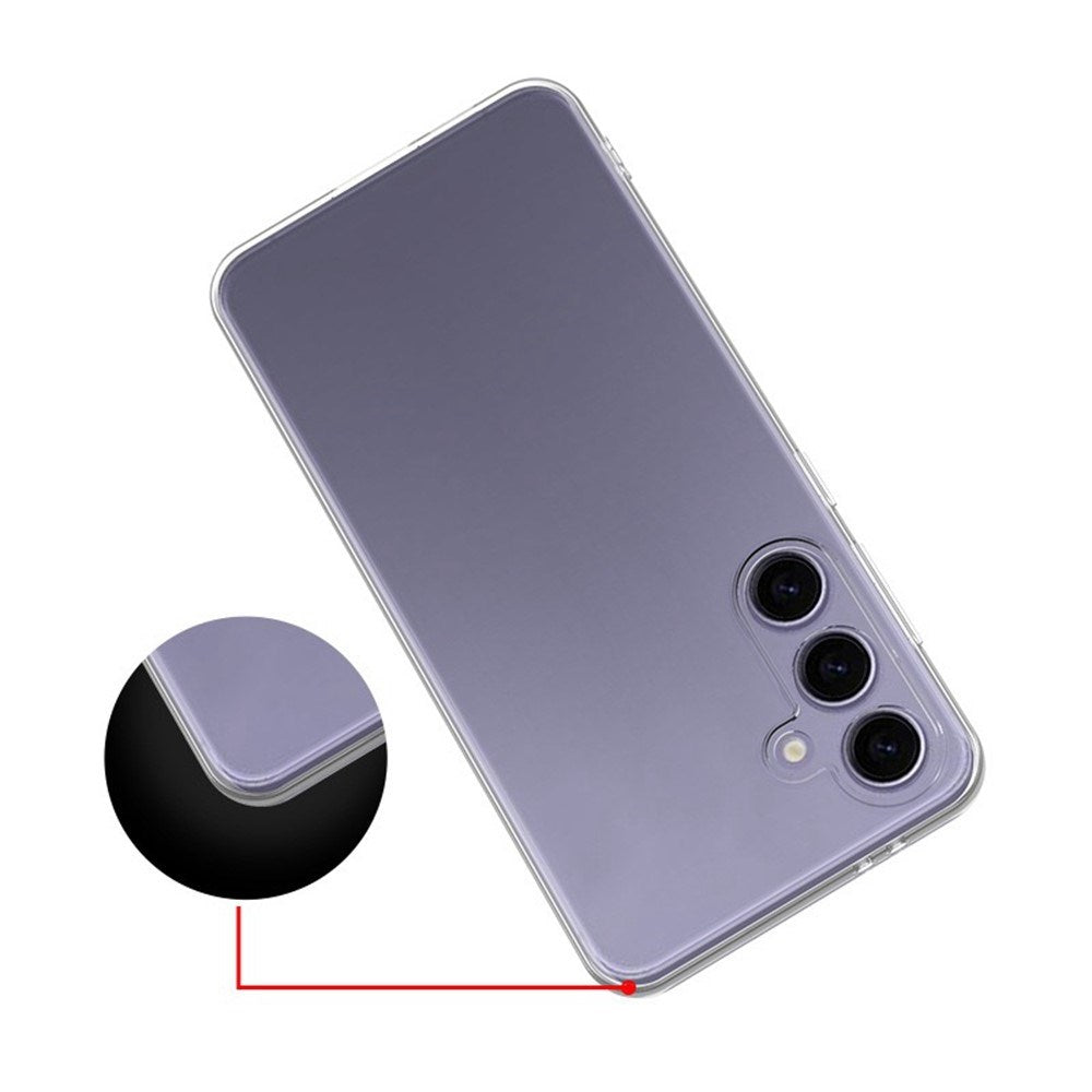 EIDERWOOD Samsung Galaxy A17 (5G) Flexibelt Smal Plastskal - Genomskinlig