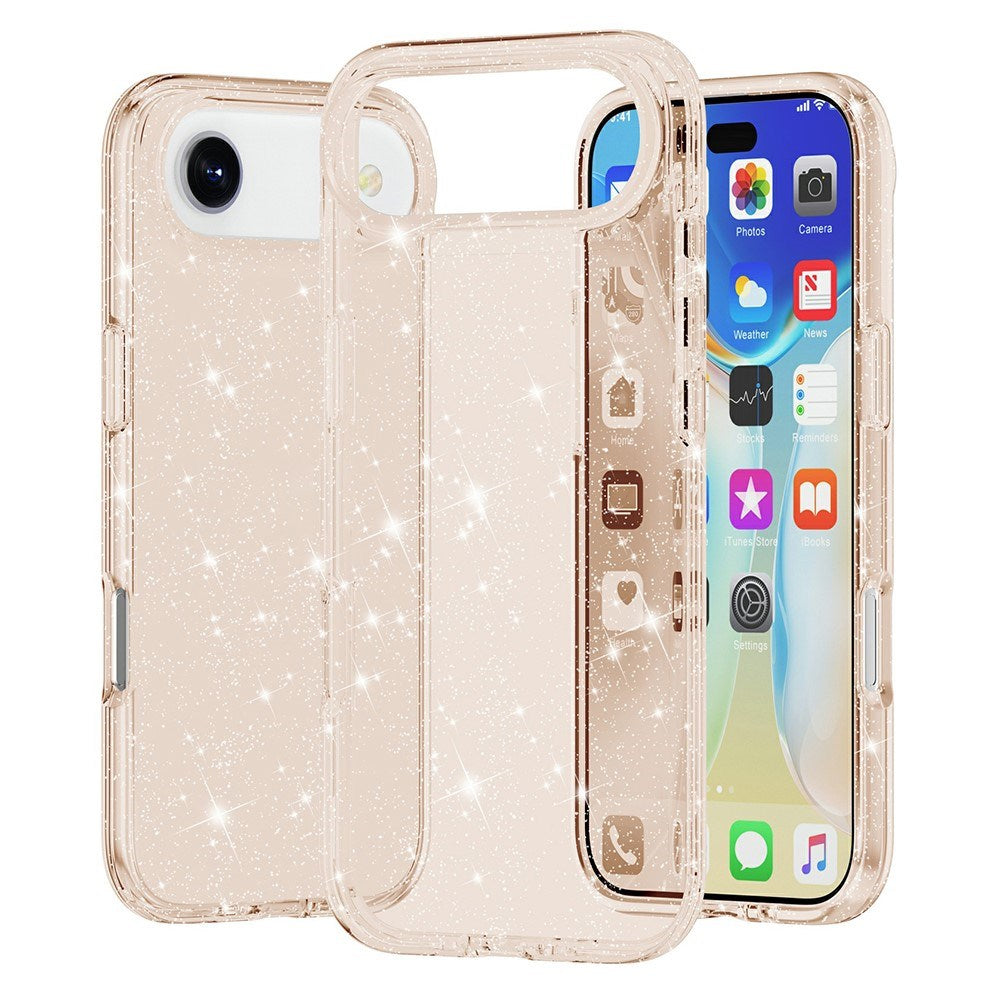 EIDERWOOD iPhone Air Hybrid Plast Skal - Guld Glitter