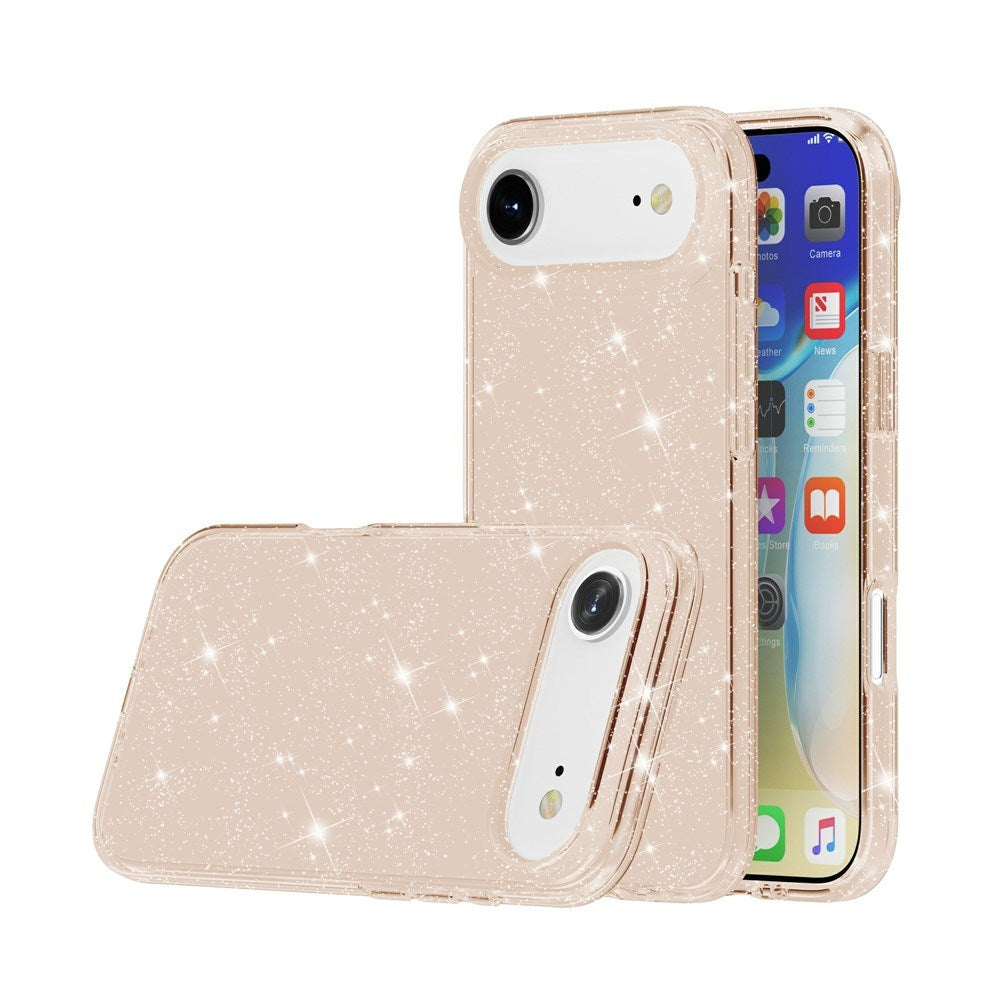 EIDERWOOD iPhone Air Hybrid Plast Skal - Guld Glitter