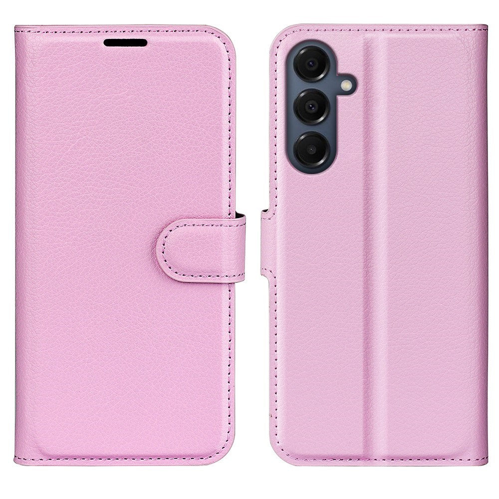 EIDERWOOD Samsung Galaxy A17 (5G) Litchi Konstläder Fodral - Rosa