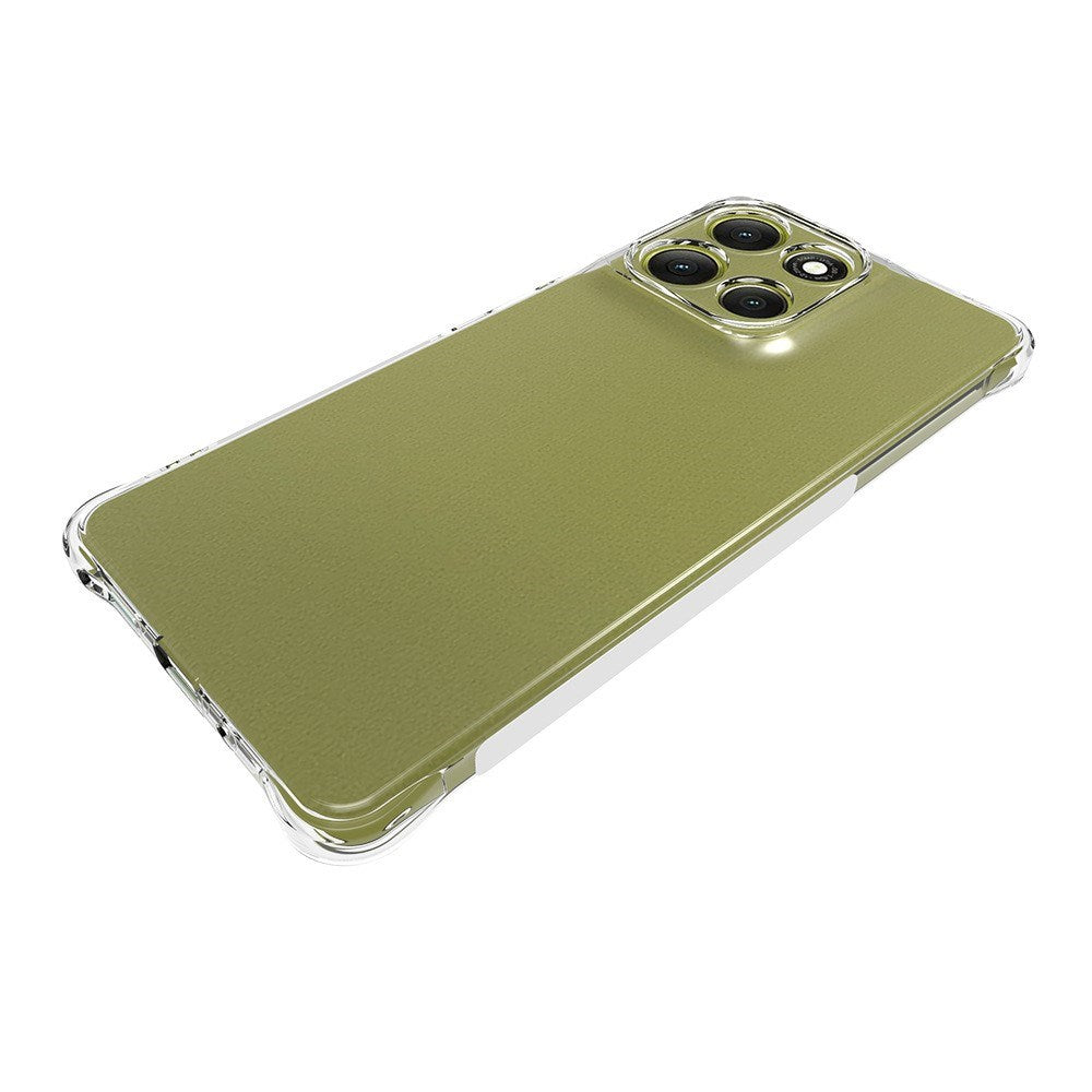 EIDERWOOD Motorola Moto G86 Plast Skal med Stötdämpande Hörn - Genomskinlig