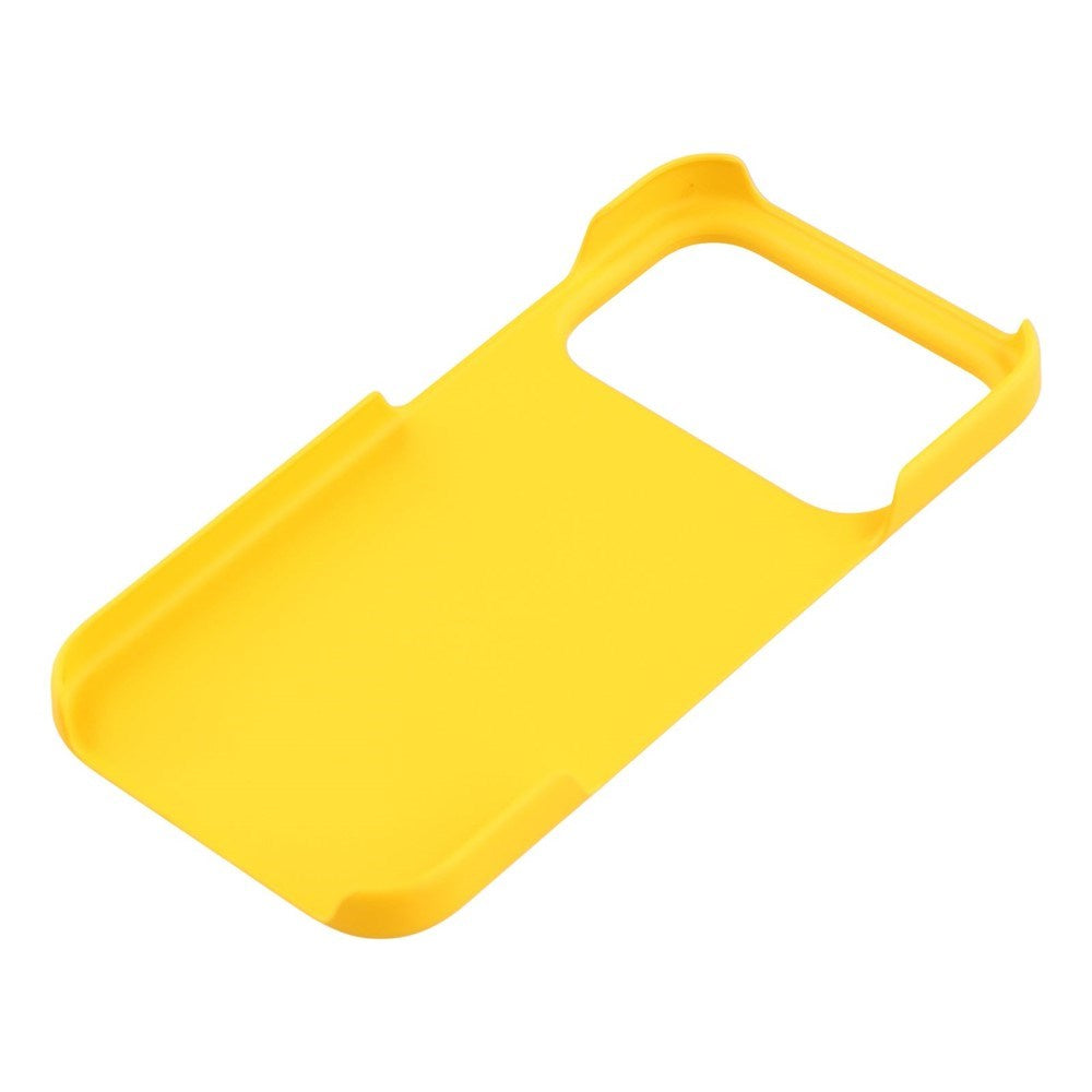 EIDERWOOD iPhone 17 Pro Hårt Plast Skal - Gul