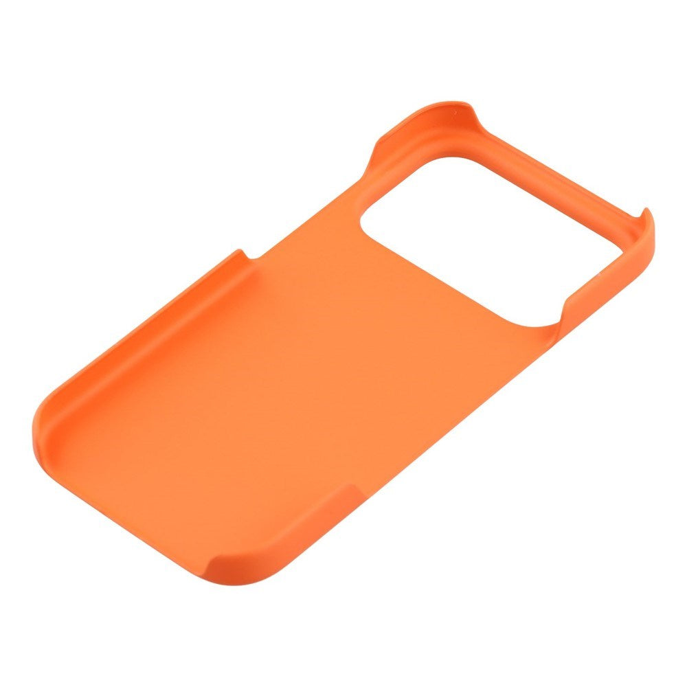 EIDERWOOD iPhone 17 Pro Hårt Plast Skal - Orange