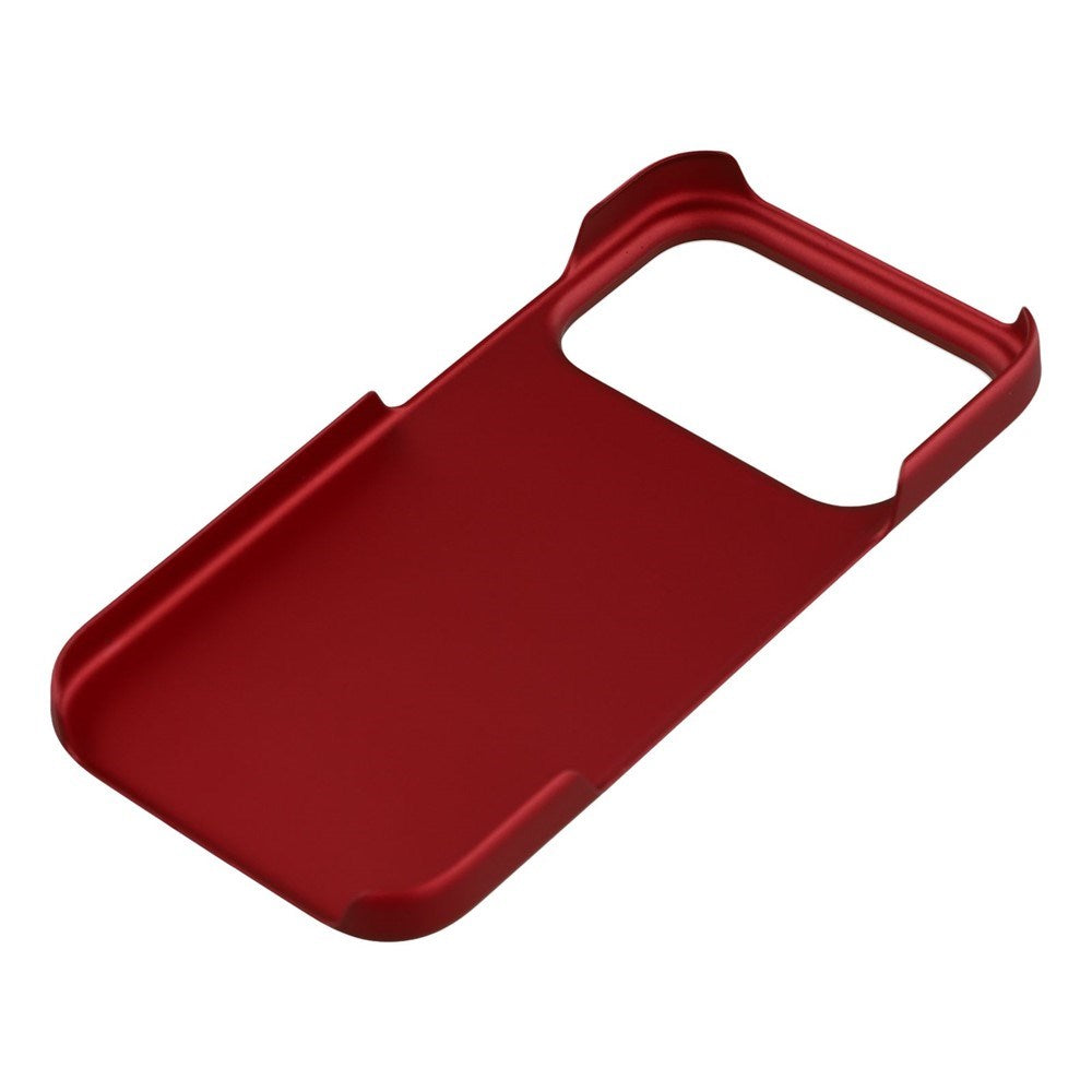 EIDERWOOD iPhone 17 Pro Max Hårt Plast Skal - Röd