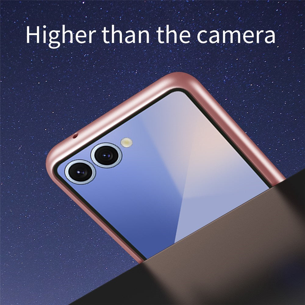 EIDERWOOD Samsung Galaxy Z Flip7 Matt Hårt Plast Skal - MagSafe Kompatibel - Rosa