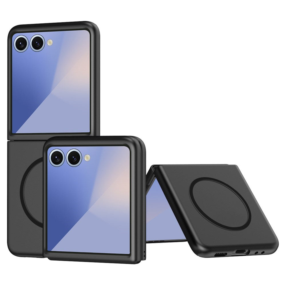 EIDERWOOD Samsung Galaxy Z Flip7 Matt Hårt Plast Skal - MagSafe Kompatibel - Svart