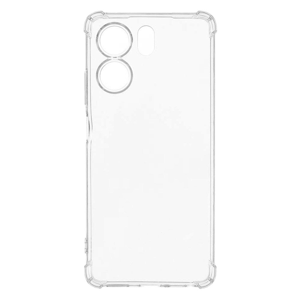 Oppo A5x (5G) / Oppo A5x (4G) EIDERWOOD Plast Skal med Stötdämpande Hörn - Transparent