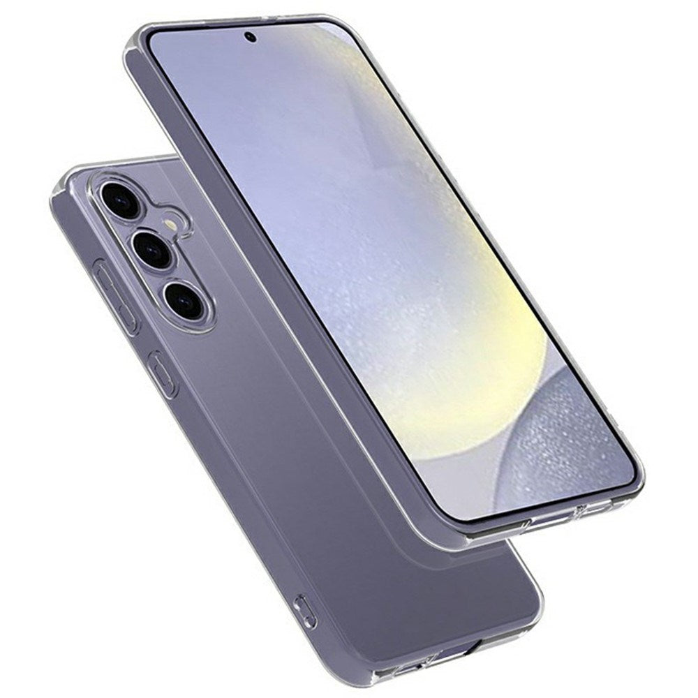 EIDERWOOD Samsung Galaxy S25 FE Flexible Plastik Skal - Genomskinlig