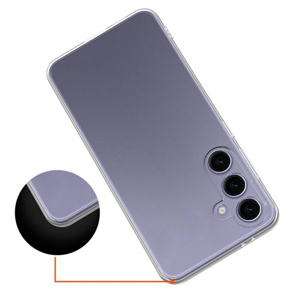 EIDERWOOD Samsung Galaxy S25 FE Flexible Plastik Skal - Genomskinlig