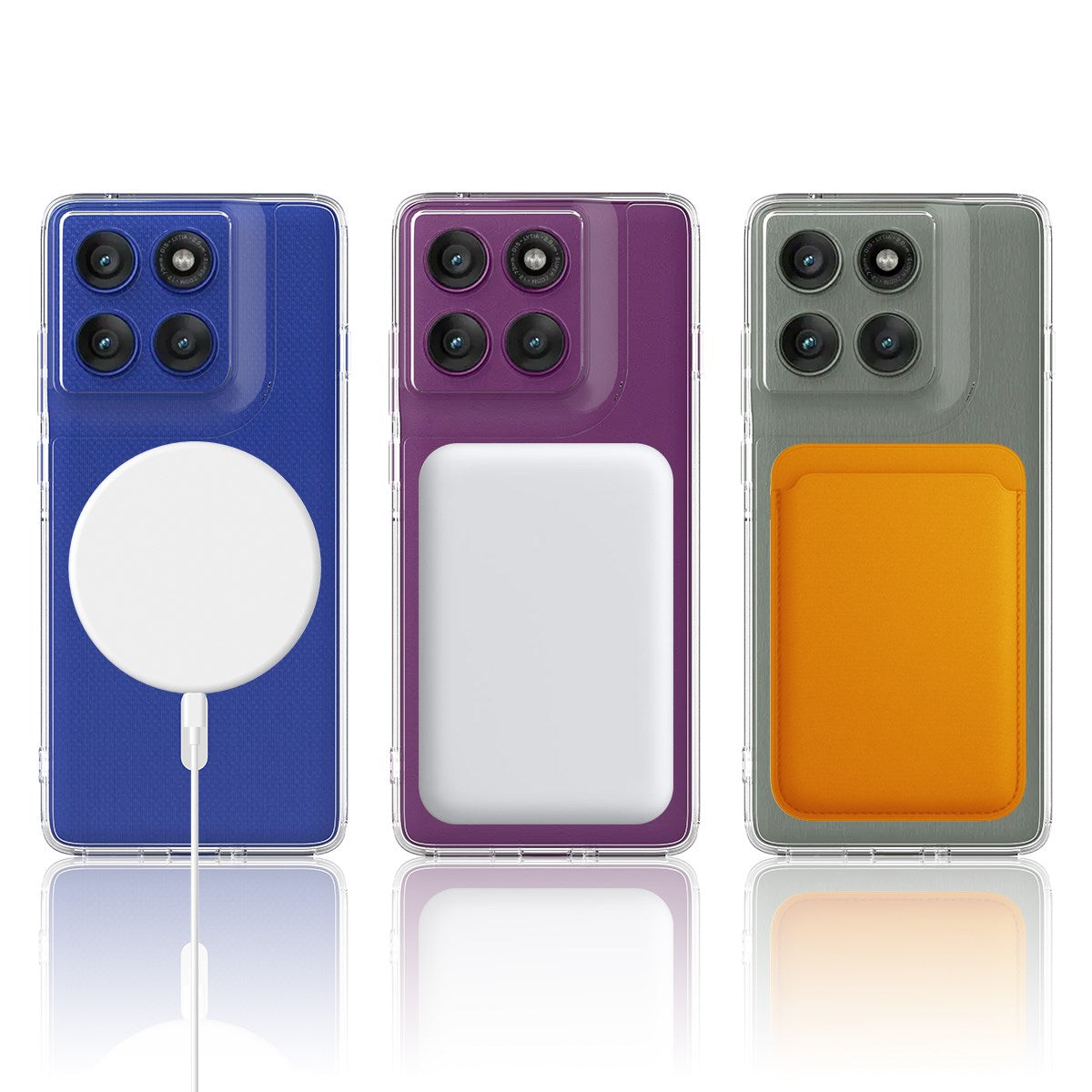 EIDERWOOD Motorola Edge 60 Pro Hybrid Skal - MagSafe Kompatibel - Genomskinlig