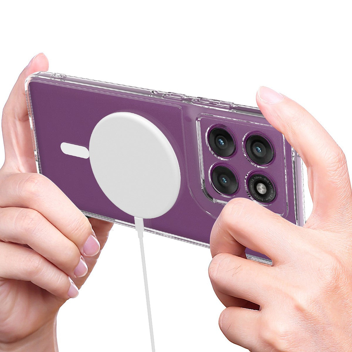 EIDERWOOD Motorola Edge 60 Pro Hybrid Skal - MagSafe Kompatibel - Genomskinlig