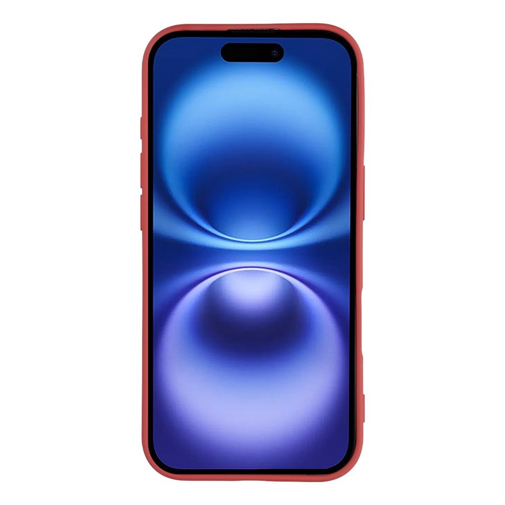 EIDERWOOD iPhone 17 Fodrat Flexibelt Plast Skal - Mörkröd