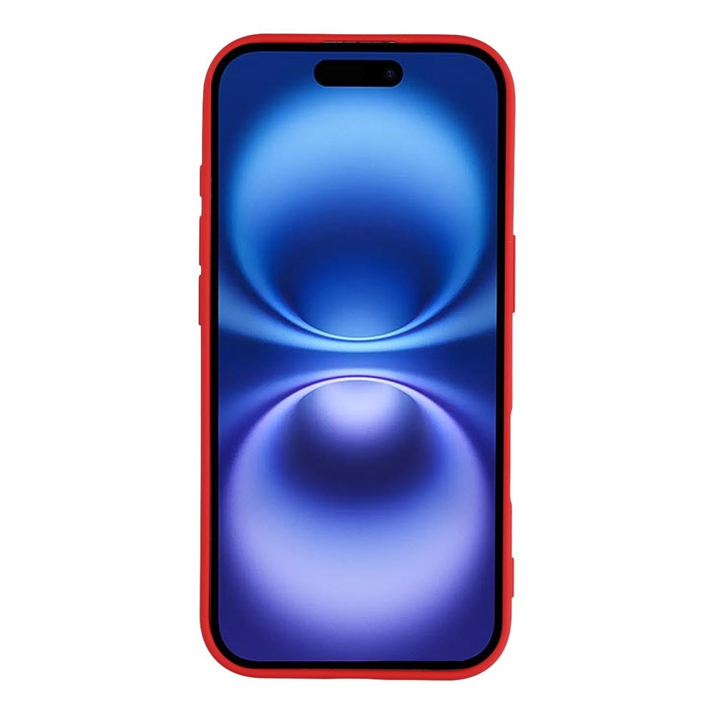 EIDERWOOD iPhone 17 Fodrat Flexibelt Plast Skal - Röd