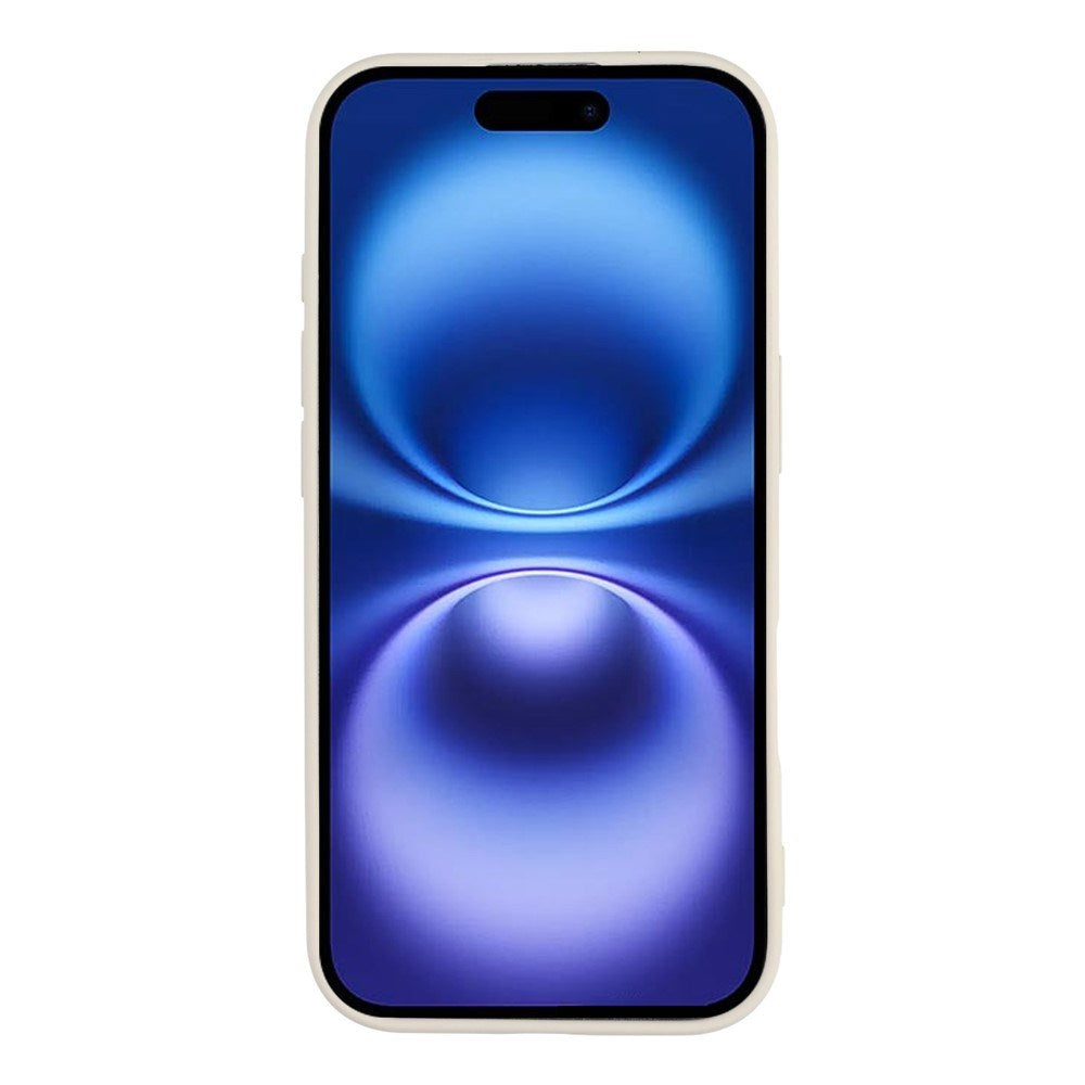 EIDERWOOD iPhone 17 Fodrat Flexibelt Plast Skal - Beige